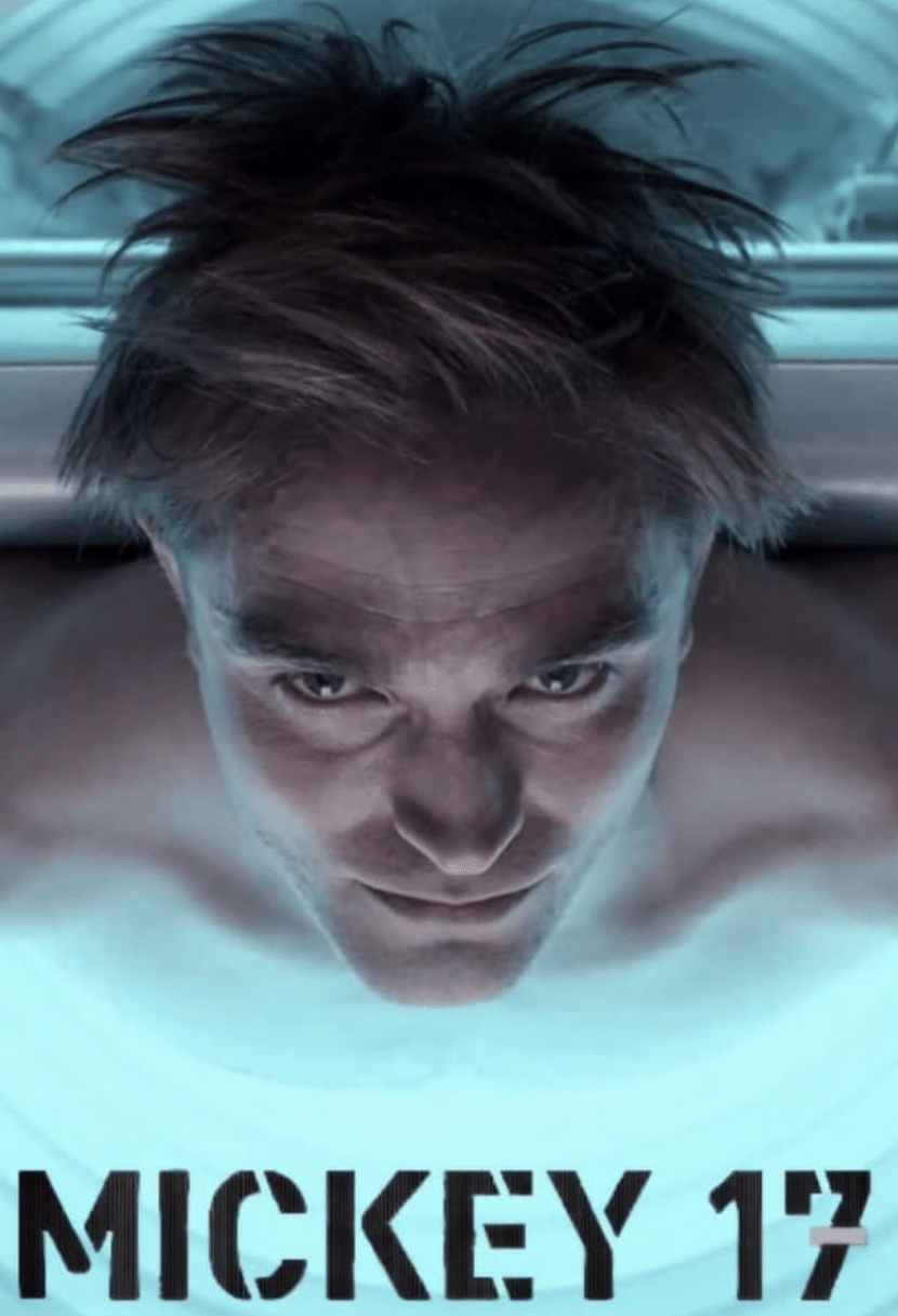 Robert Pattinson as Mickey in Bong Joon-Ho's Mickey-17.